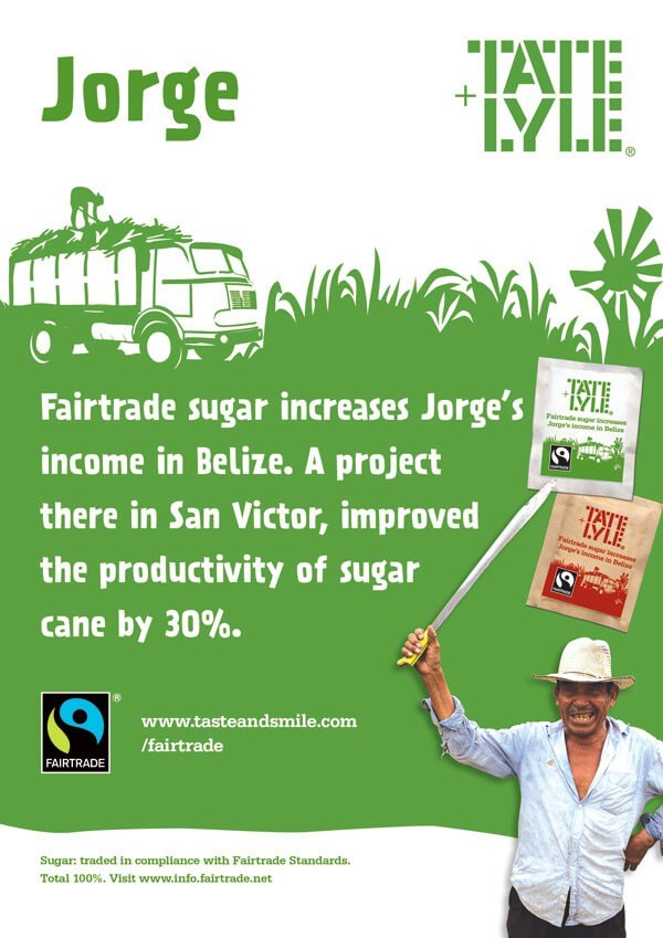 Fairtrade sugar campaign design